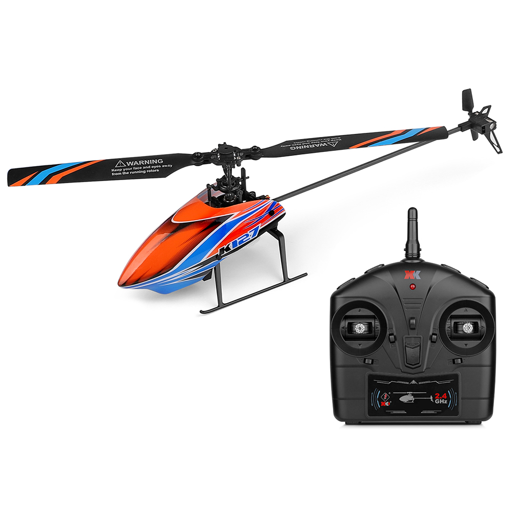 WLtoys XK K127 2.4G 4CH 6-Aixs - огляд і ціна Rc Helicopter Nitro