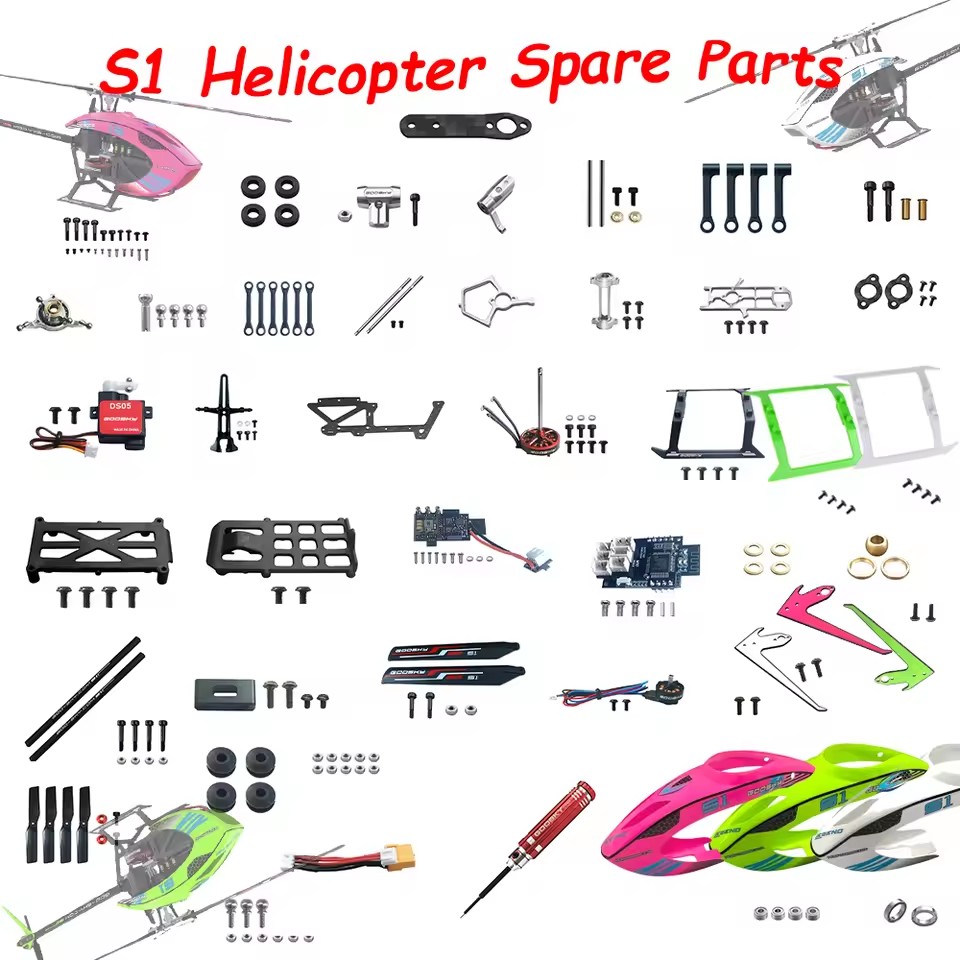 Goosky S1 Remote Control Helic - огляд і ціна Rc Helicopter Bag